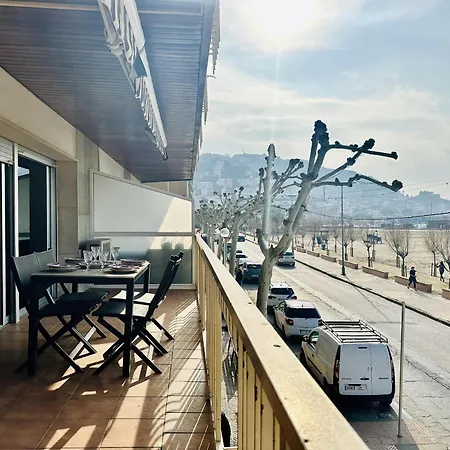 Espectaculares Vistas Al Mar En Primera Línea, Terraza, Aire Acondicionado, Y Wifi En - Es-258-68 Apartamento *